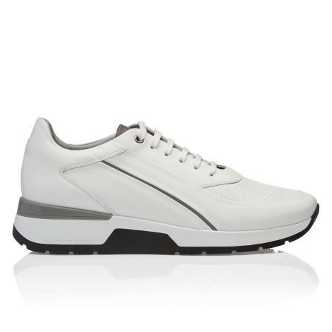 Minimal Blue Edge Sneakers